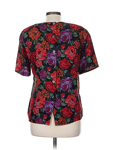 Jones New York Short Sleeve Blouse (view 2)