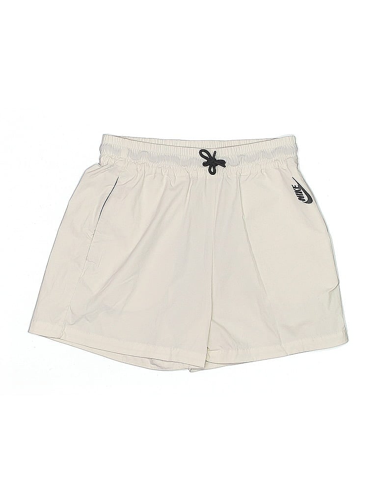Pre-owned Nike Khaki Shorts In White