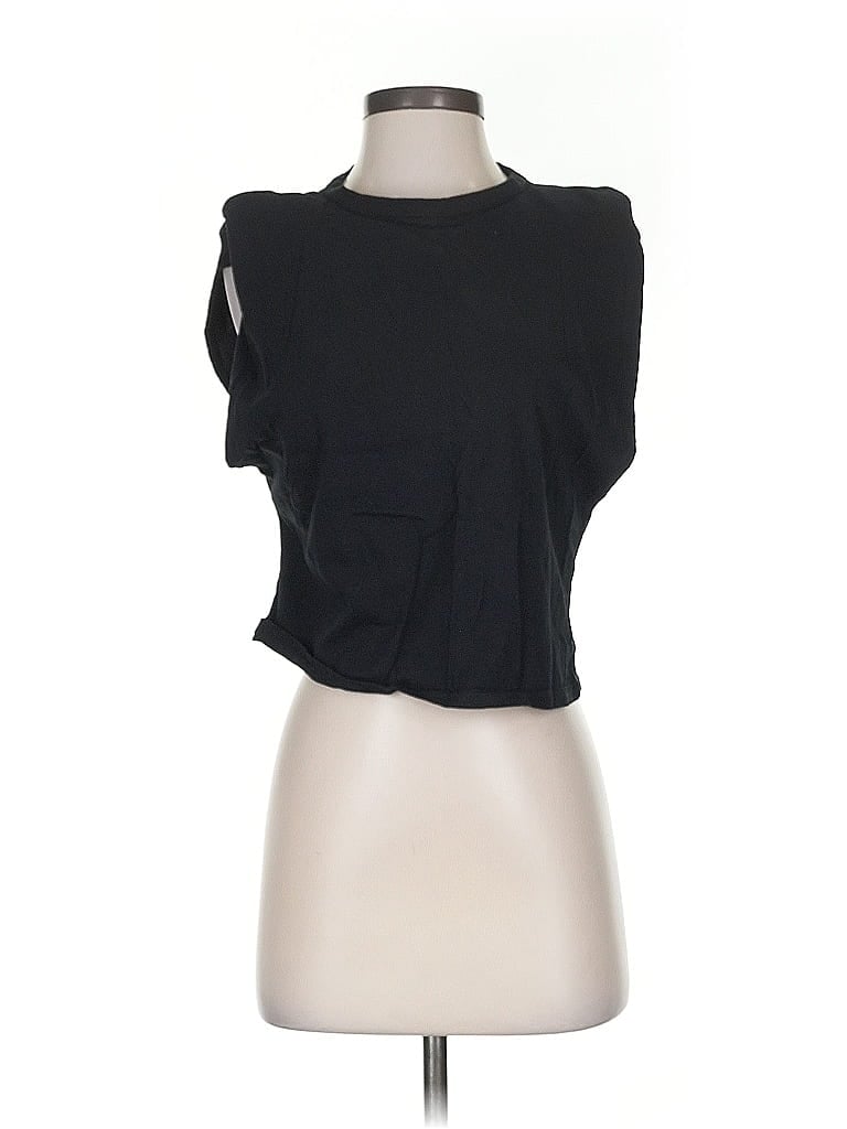NASTY GAL INC. Pre-owned Sleeveless T-shirt In Black