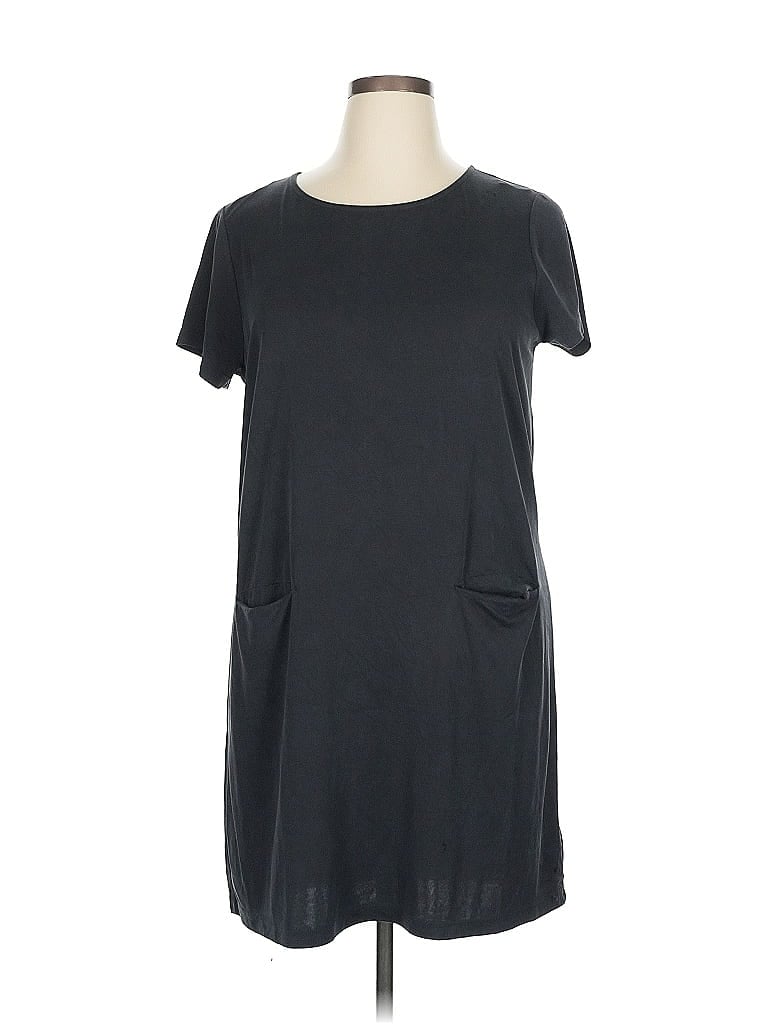 Pre-owned Sigrid Olsen Casual Dress In Gray
