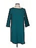 BB Dakota 100% Polyester Solid Teal Casual Dress Size S - photo 1