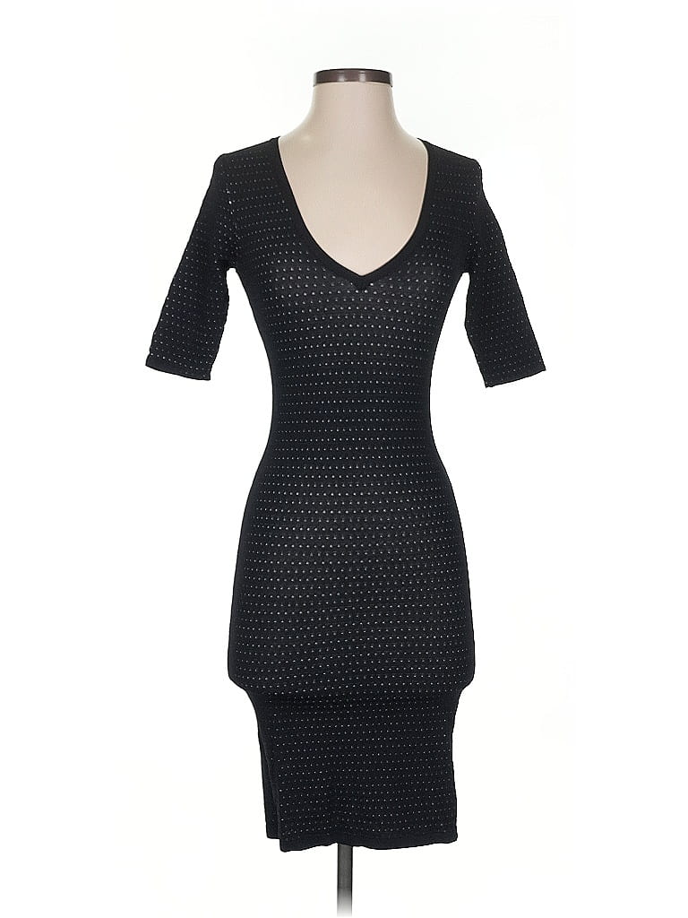 Pre-owned French Connection Cocktail Dress In Black