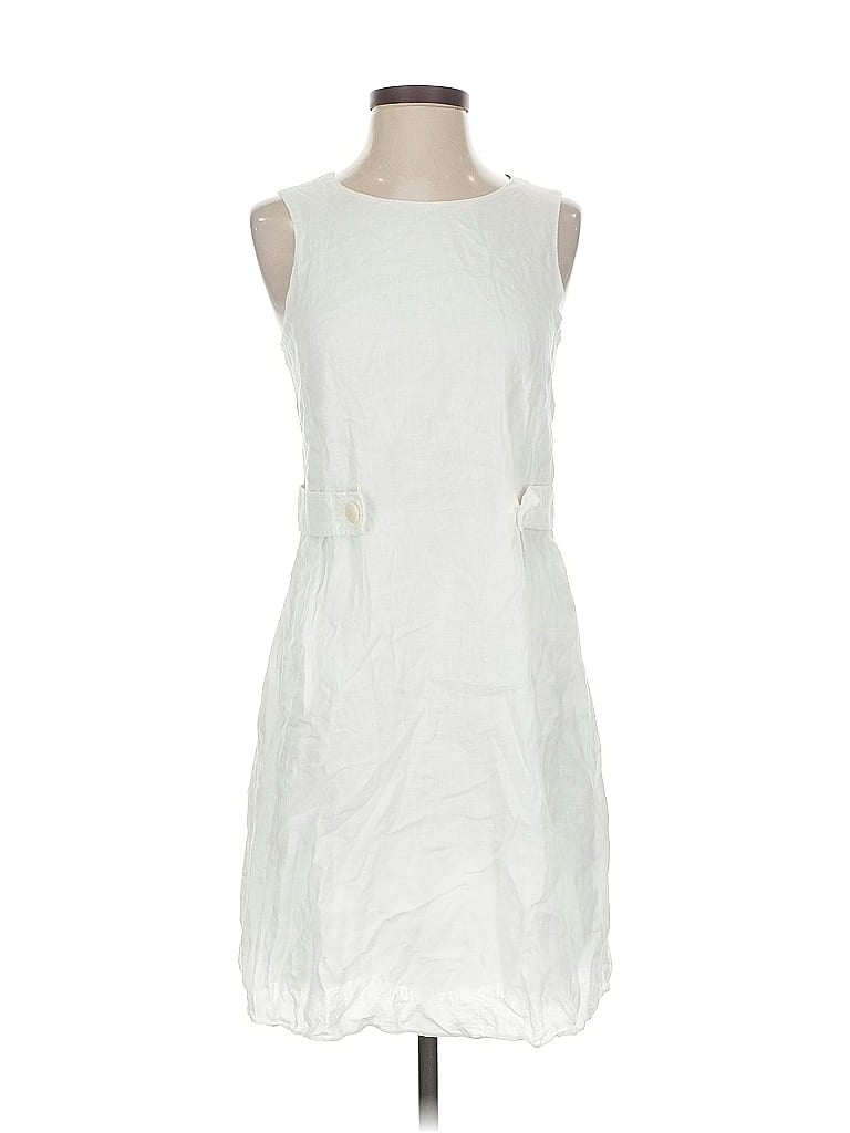 Pre-owned Emporio Armani Casual Dress In White