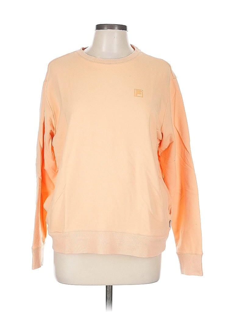 Pre-owned Fila Sweatshirt In Orange
