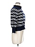 Rebecca Taylor Stripes Blue Wool Pullover Sweater Size M - photo 4