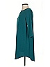 BB Dakota 100% Polyester Solid Teal Casual Dress Size S - photo 5