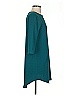 BB Dakota 100% Polyester Solid Teal Casual Dress Size S - photo 4