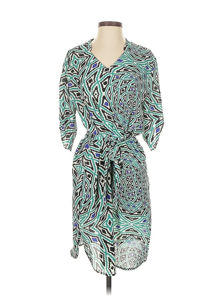 Pre-owned Kim & Cami Casual Dress In Blue