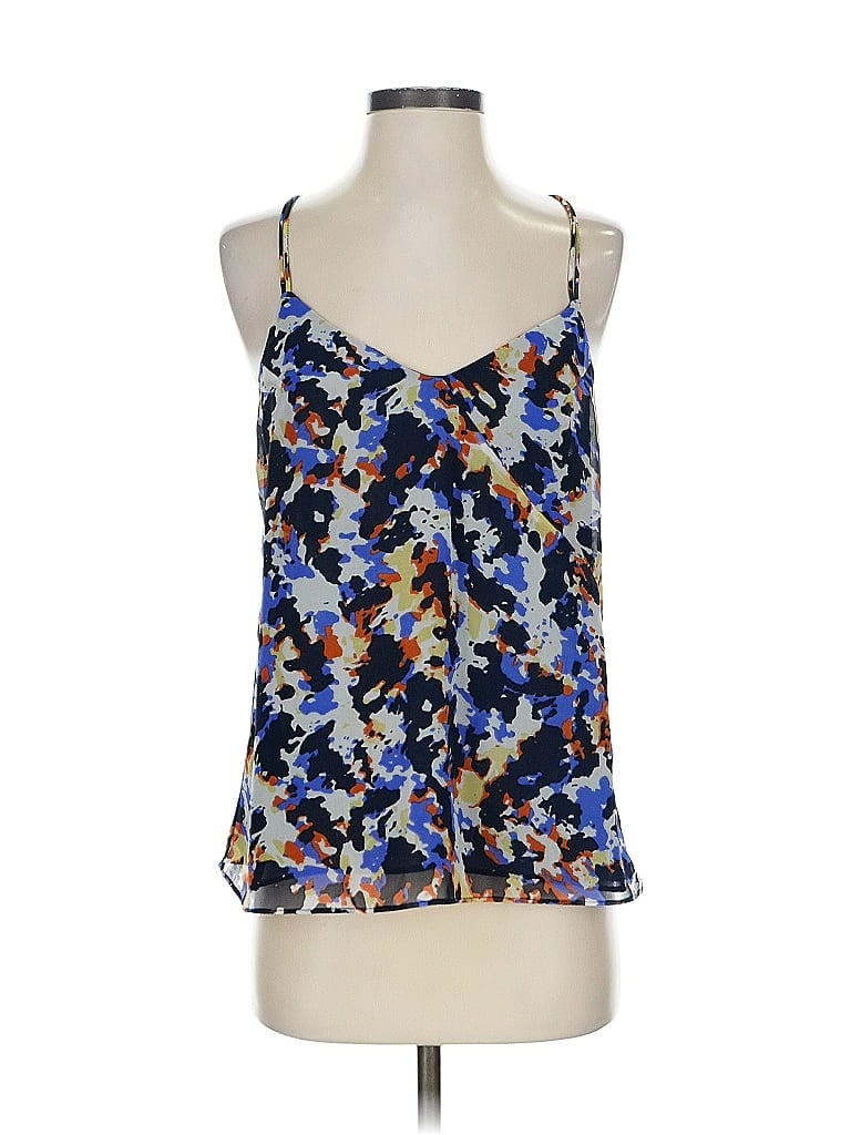 Pre-owned W118 By Walter Baker Sleeveless Blouse In Blue