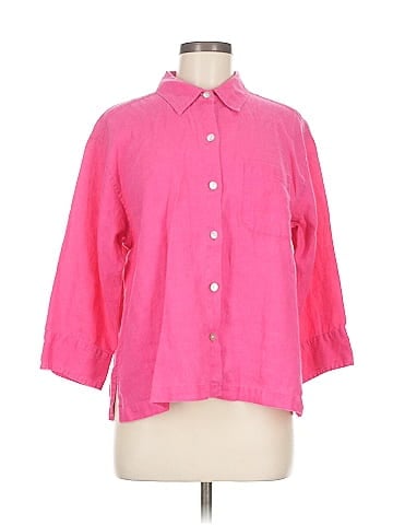 Chico's Design 3/4 Sleeve Button-Down Shirt (view 1)