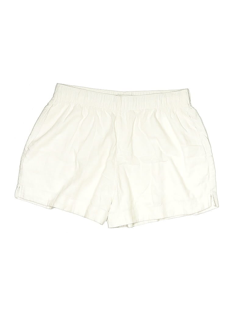 Pre-owned Abercrombie & Fitch Shorts In White
