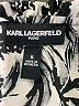 Karl Lagerfeld Paris 100% Polyester Silver 3/4 Sleeve Blouse Size S - photo 7