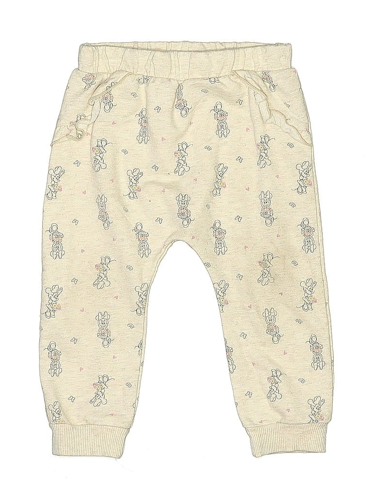 Pre-owned Disney Baby Kids' Casual Pants In Brown