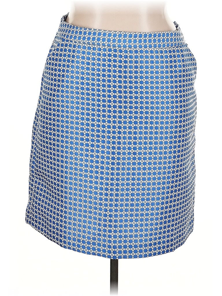 Pre-owned Brooks Brothers 346 Casual Skirt In Blue