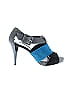 Pierre Hardy Color Block Blue Black Heels Size EU 37 - photo 1