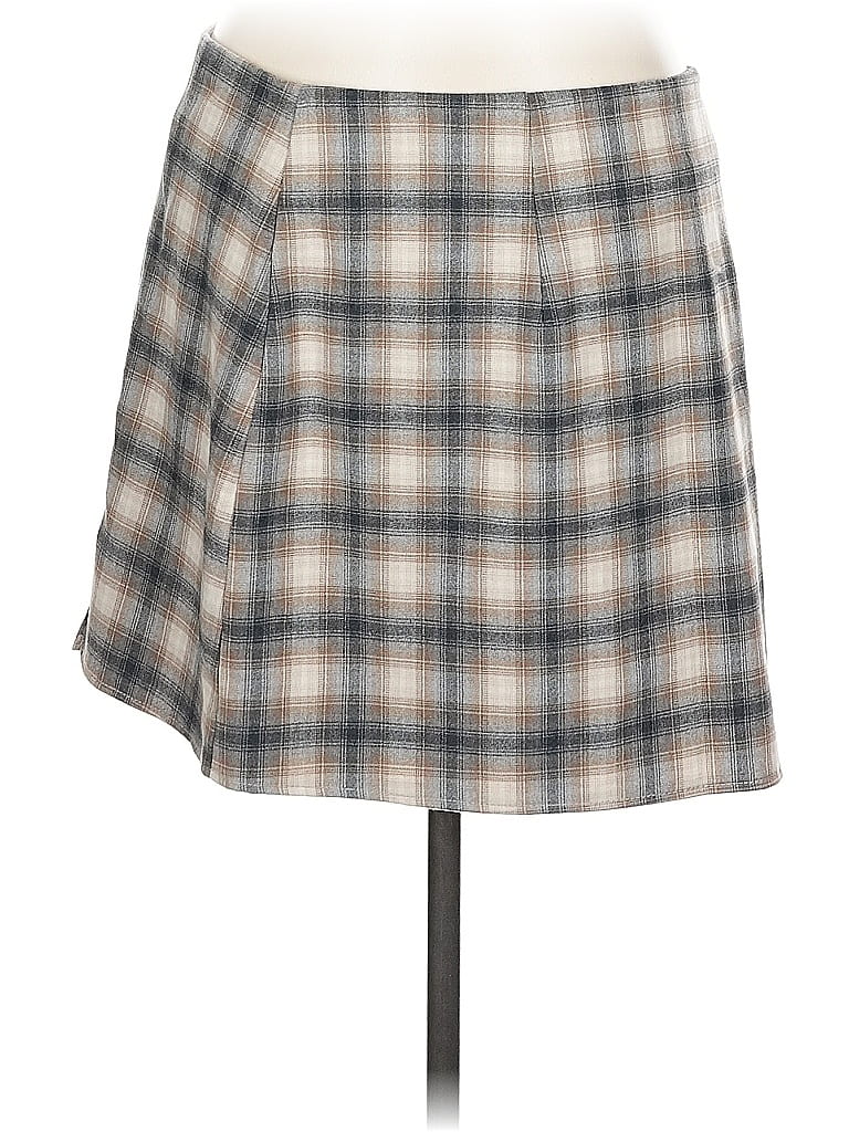 Pre-owned Old Navy Casual Skirt In Gray