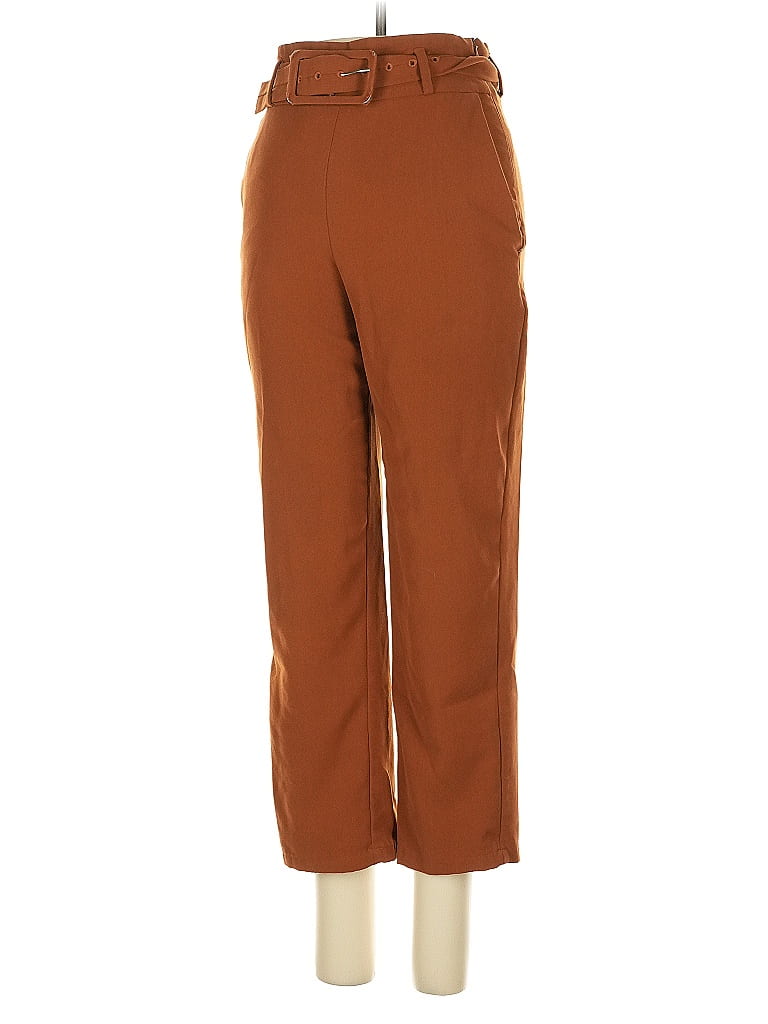 Pre-owned Elodie Casual Pants In Brown