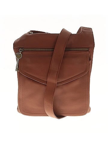 Fossil Leather Crossbody Bag (view 1)
