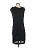 Poleci 100% Polyester Solid Black Casual Dress Size S - photo 1