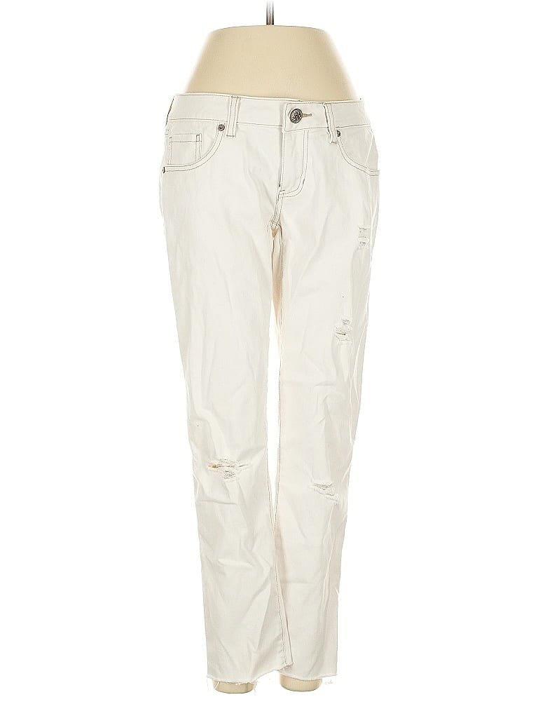Pre-owned Cabi Cargo Pants In White
