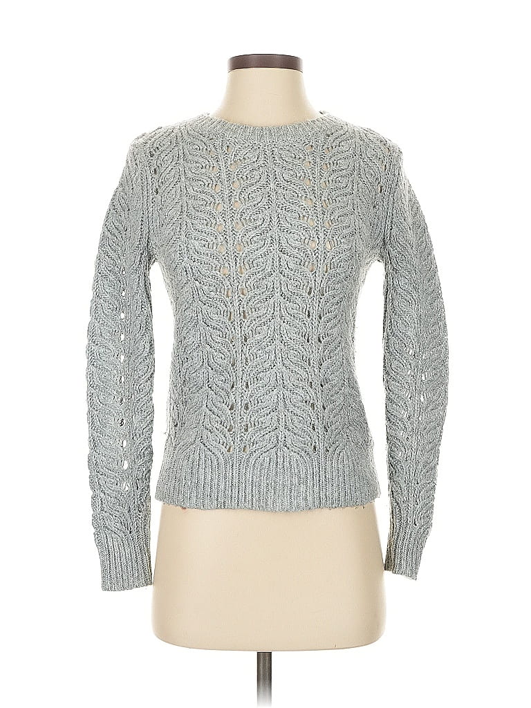 Pre-owned Banana Republic Pullover Sweater In Gray