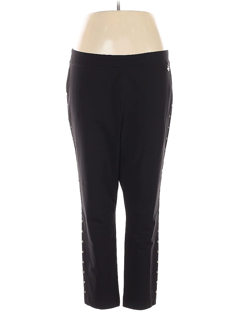 Pre-owned Tommy Hilfiger Active Pants In Black