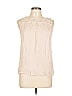 Forbidden 100% Rayon Ivory Sleeveless Blouse Size L - photo 1