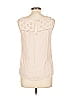 Forbidden 100% Rayon Ivory Sleeveless Blouse Size L - photo 2