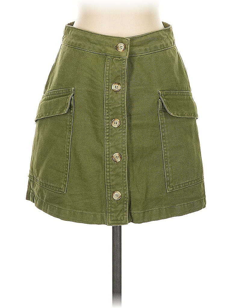Pre-owned Unbranded Casual Skirt In Green