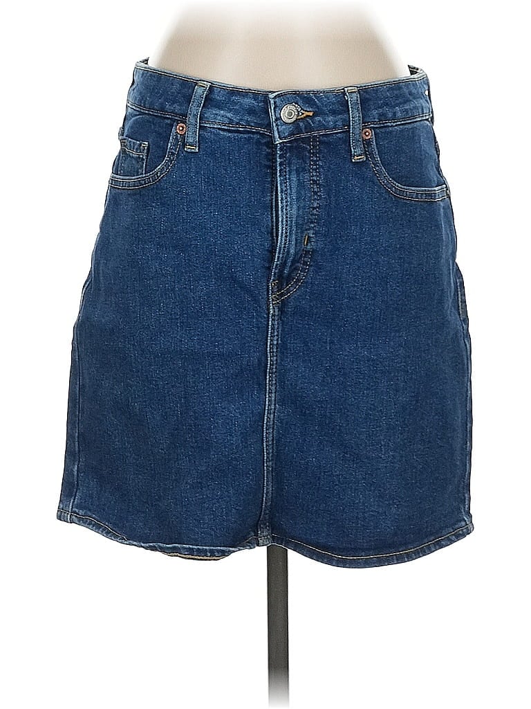 Pre-owned Old Navy Denim Skirt In Blue