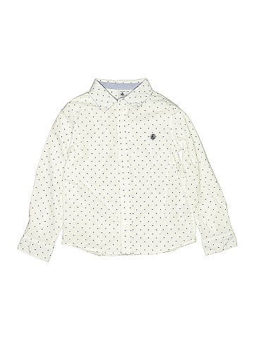 Petit Bateau Long Sleeve Button-Down Shirt (view 1)
