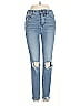 American Eagle Outfitters Hearts Blue Jeans Size 0 - photo 1