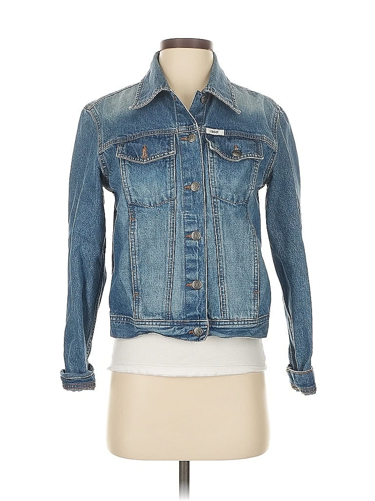 Pre-owned Izod Denim Jacket In Blue