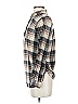 Eden & Olivia 100% Polyester Plaid Ivory Long Sleeve Blouse Size S - photo 5