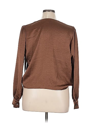 Karen Kane Long Sleeve Blouse (view 2)