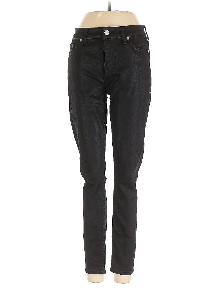 Pre-owned 7 For All Mankind Jeans In Black