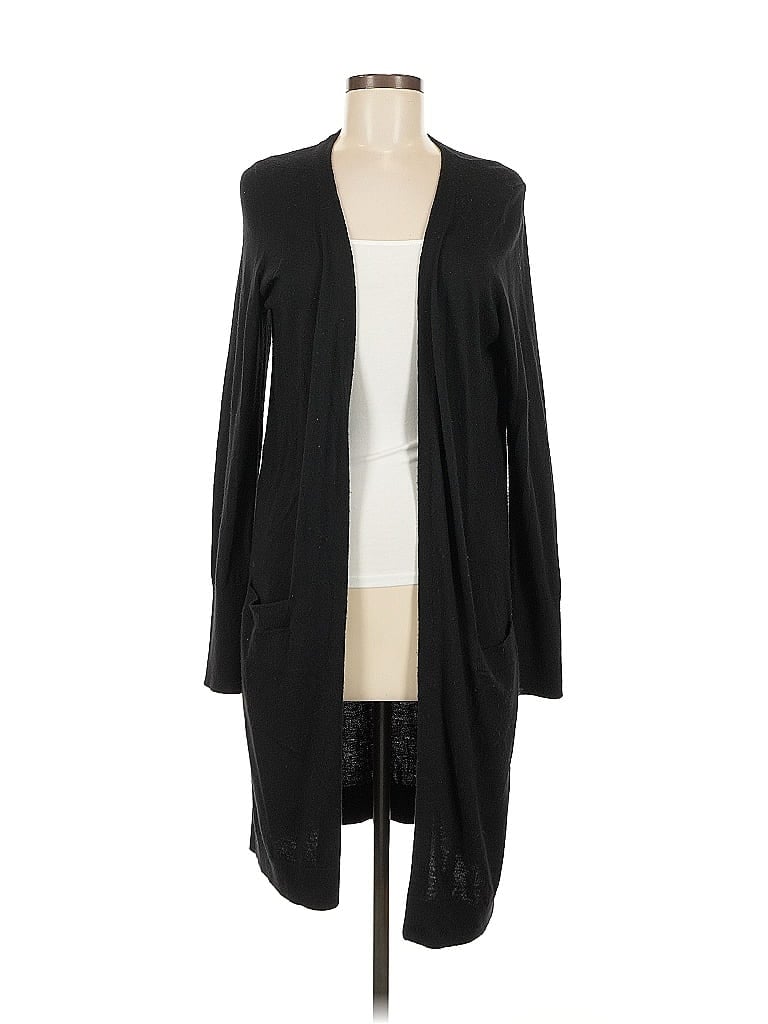 Click to view more detailed imagery on our partner's website Pre-owned Halogen Cardigan Sweater In Black