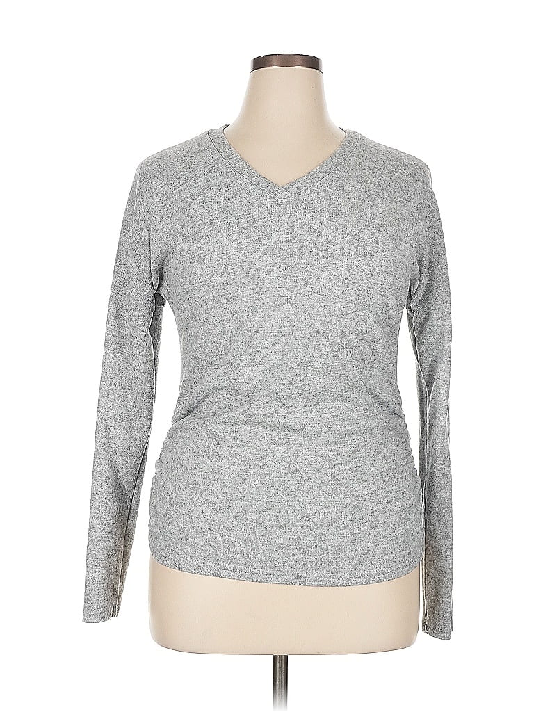 Pre-owned Unbranded Pullover Sweater In Gray