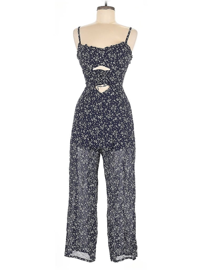 Pre-owned Reformation Jumpsuit In Blue