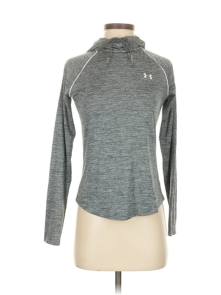 Pre-owned Under Armour Cardigan Sweater In Gray