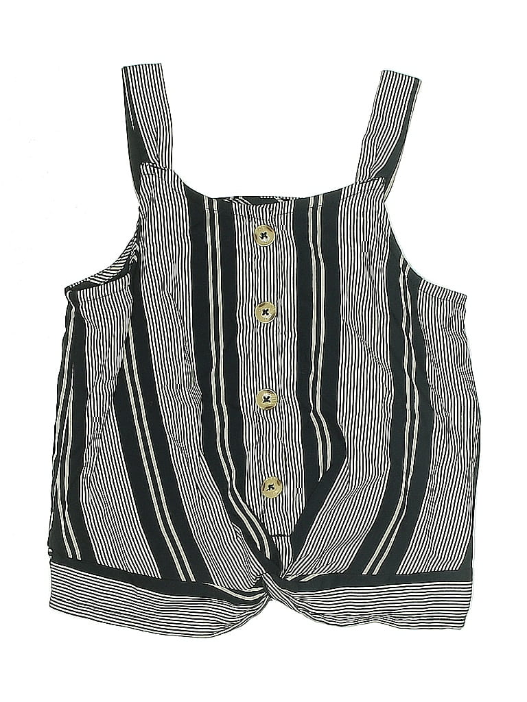 Click to view more detailed imagery on our partner's website Pre-owned Abercrombie Kids' Sleeveless Blouse In Gray