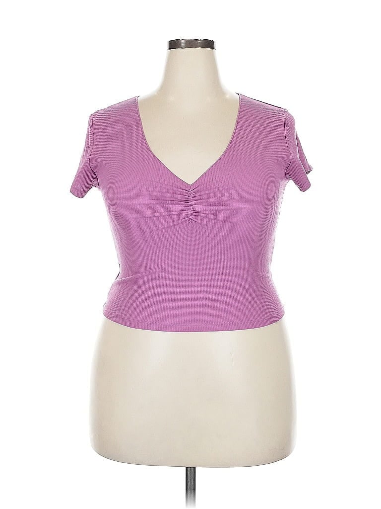 Wild Fable Short Sleeve T-shirt In Purple