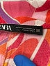 Zara 100% Polyester Print Pink Shorts Size XS - photo 3
