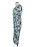 Bebe 100% Polyester Paisley Teal Green Cocktail Dress Size XS - photo 5