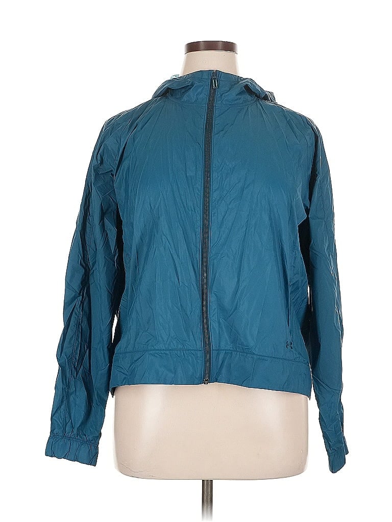 Click to view more detailed imagery on our partner's website Pre-owned Under Armour Windbreaker Jacket In Blue