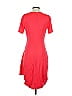 LDT 100% Polyester Red Cocktail Dress Size 2 - photo 2
