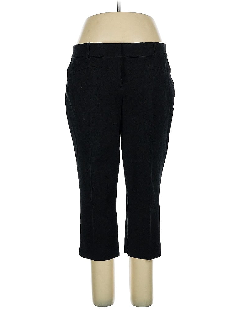 Pre-owned Lane Bryant Dress Pants In Black