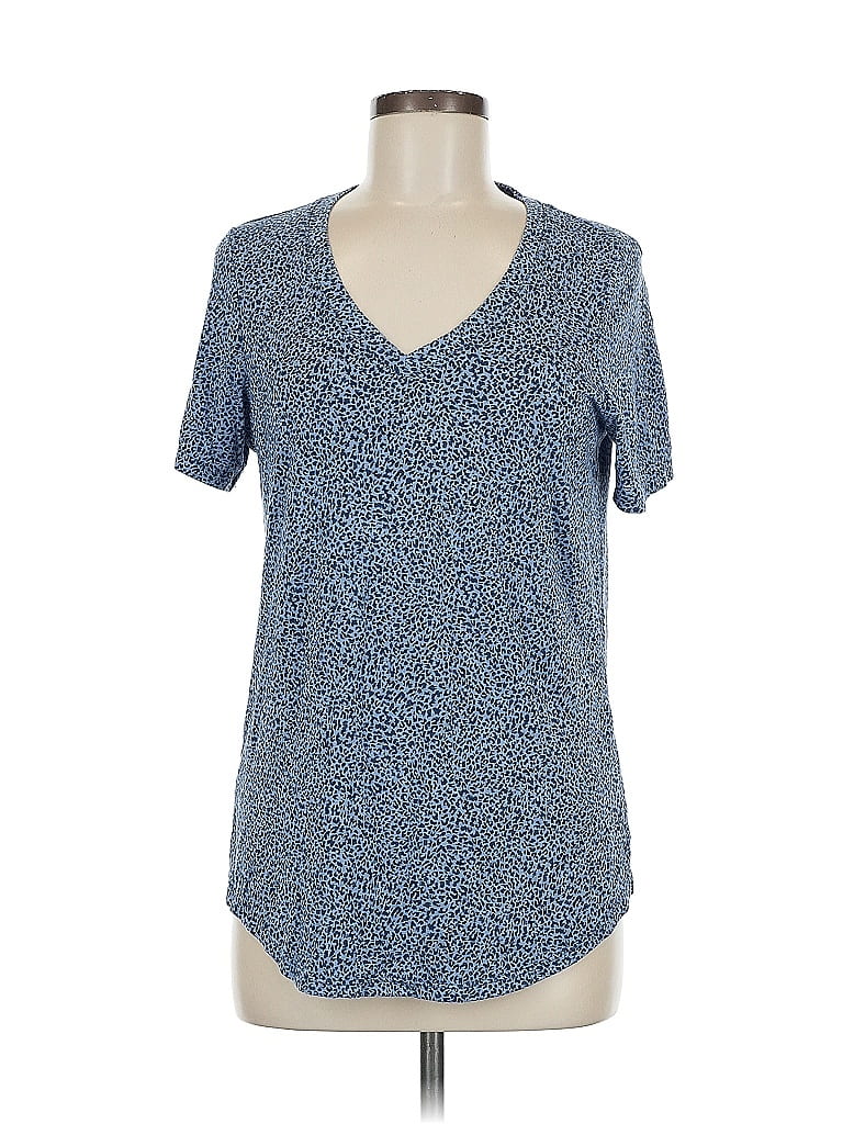 Click to view more detailed imagery on our partner's website Pre-owned Athleta Short Sleeve T-shirt In Blue