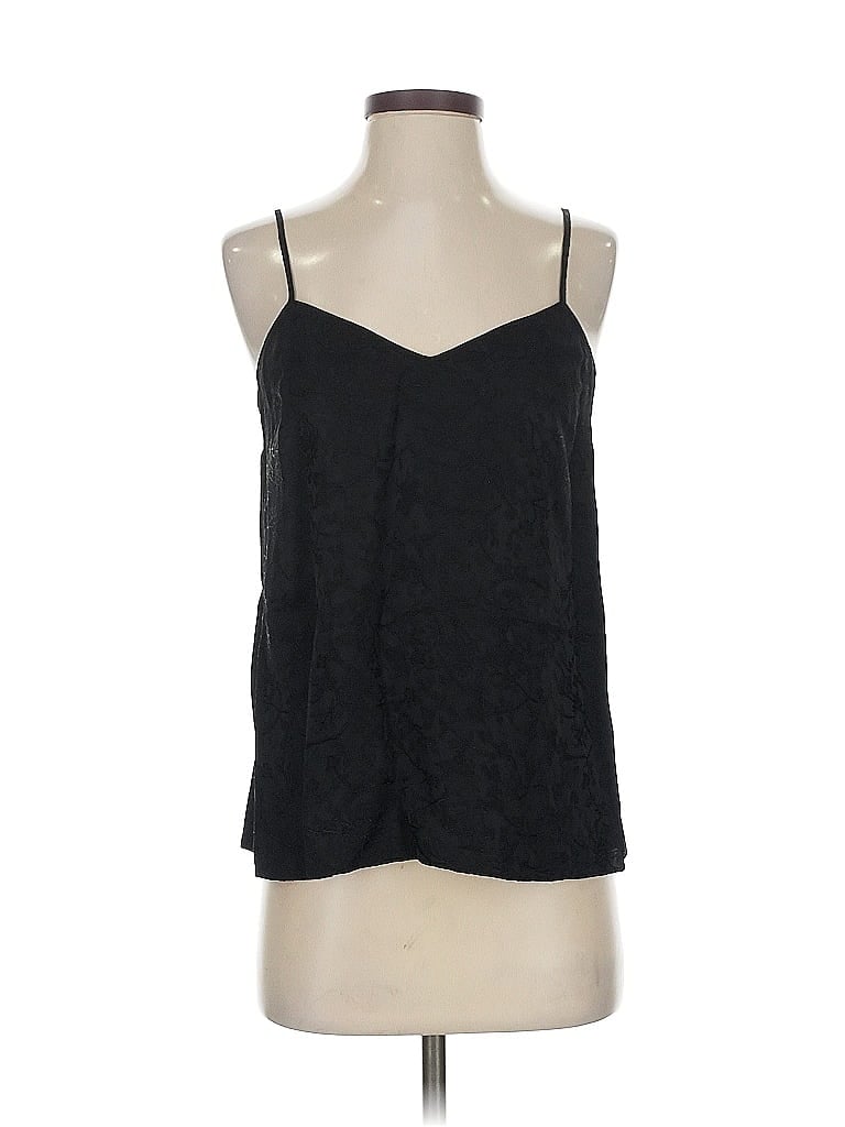 Pre-owned Theory Sleeveless Blouse In Black