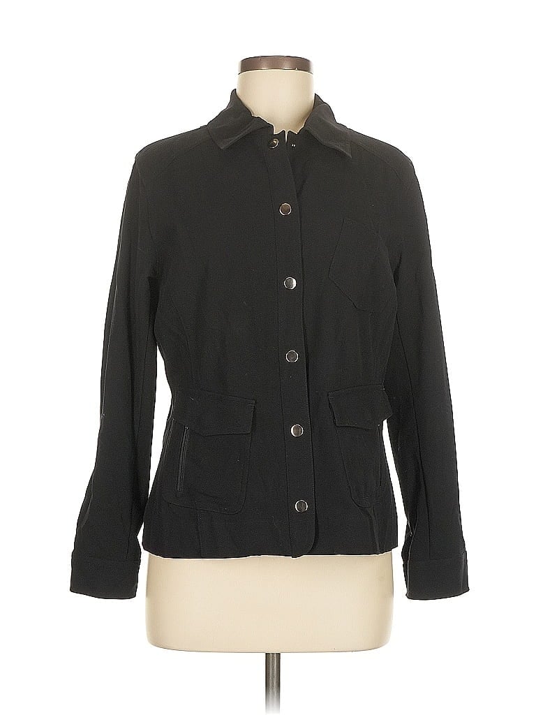 Click to view more detailed imagery on our partner's website Pre-owned Chico's Jacket In Black